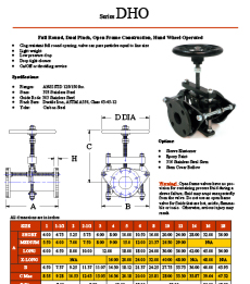 DHO series