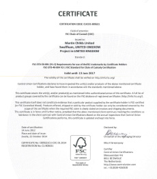 FSC Certificate