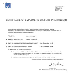 Employers Liability Insurance