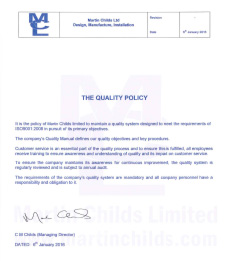 Quality and Environment Policy